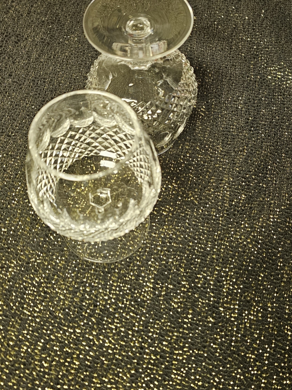 Pair of Waterford Crystal Brandy Glasses - Picture 4 of 8